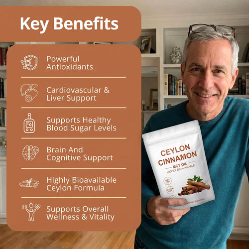 Ceylon Cinnamon 7200mg - with MCT Oil